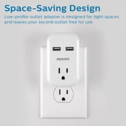 Philips Wall Tap with USB Charging