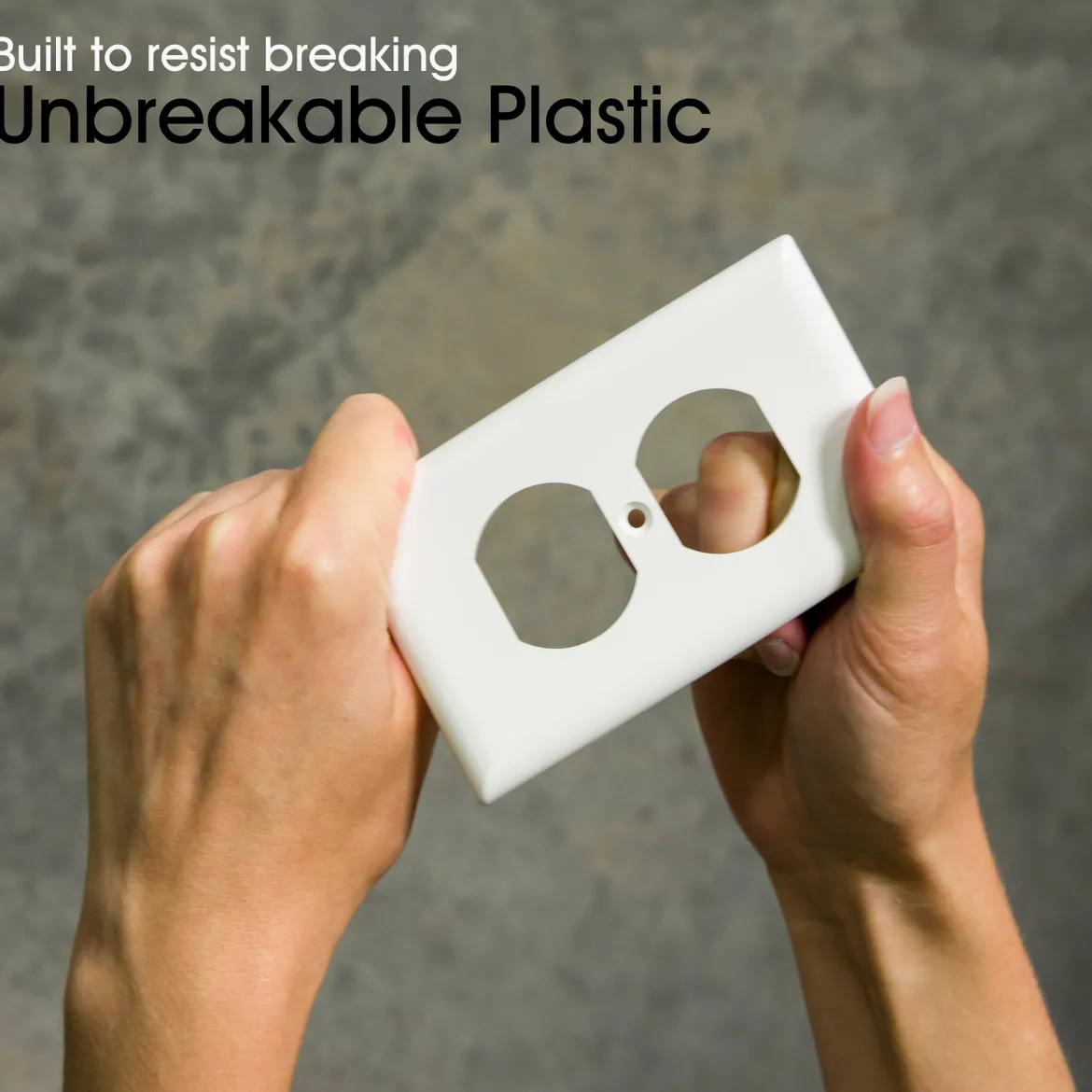 Power Gear Duplex Receptacle Wallplate