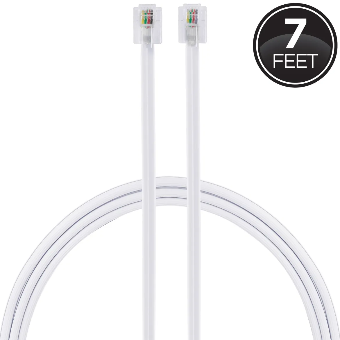 Power Gear 7ft. Line Cord, White
