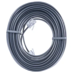 Power Gear 15 ft. Phone Line Cord, Gray