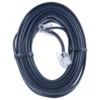 Power Gear 15 ft. Phone Line Cord, Modular Jack Ends, Black