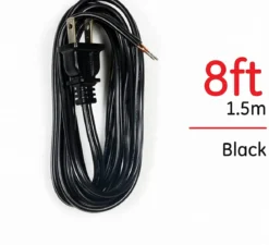 Power Gear 8ft. Polarized Replacement Lamp Cord, Black