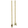 Power Gear 3 ft. Pull Chain Extension, Brass