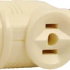 Power Gear 2-Outlet Socket Adapter, Ivory