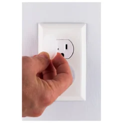 Power Gear Safety Outlet Covers, 8 Pack, White