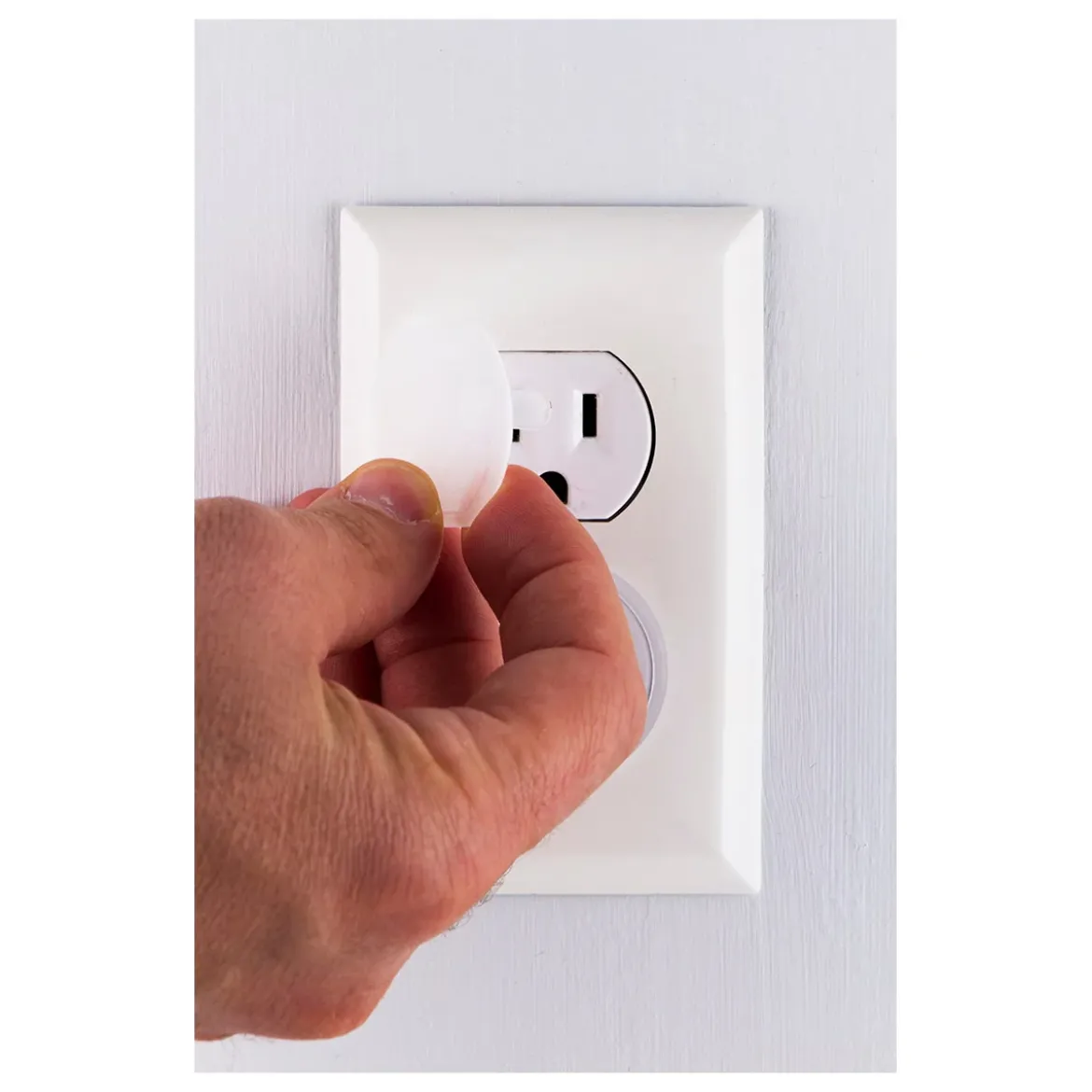 Power Gear Safety Outlet Covers, 8 Pack, White