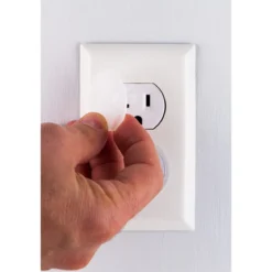 Power Gear Safety Outlet Covers, 30 Pack, White