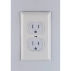 Power Gear Safety Outlet Covers, 30 Pack, White