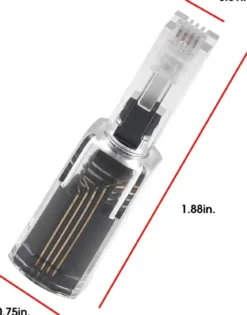 Power Gear Telephone Cord Detangler, 10 Pack