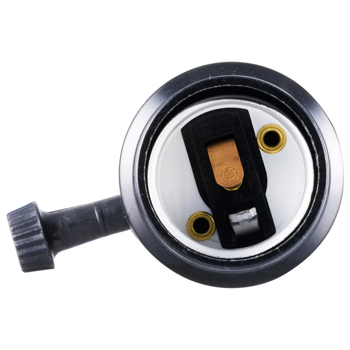 Power Gear 3-Way Lamp Socket, Black 2 Pack