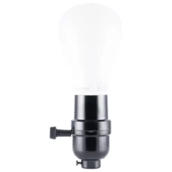 Power Gear 3-Way Lamp Socket, Black