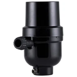Power Gear 3-Way Lamp Socket, Black