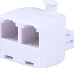 Power Gear White In-Wall Duplex Adapter