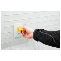 Power Gear 3-Wire Receptacle Tester, Yellow