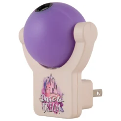 Projectables Disney Princess Light Sensing LED Night Light, Pink