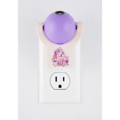 Projectables Disney Princess Light Sensing LED Night Light, Pink