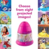 Projectables Disney Princesses Tabletop 8-Image LED Night Light, Pink