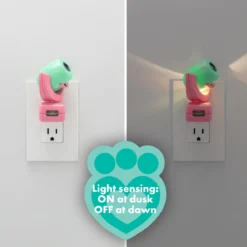 Projectables Gabby's Dollhouse LED Night Light, Pink