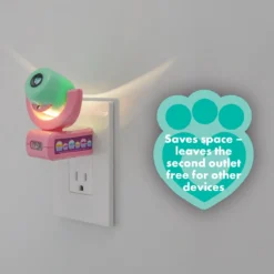 Projectables Gabby's Dollhouse LED Night Light, Pink