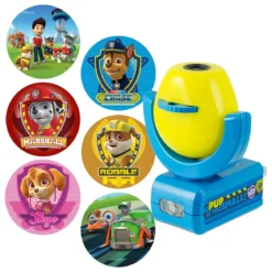 Projectables Nickelodeon Paw Patrol Light Sensing 6-Image LED Night Light, Blue