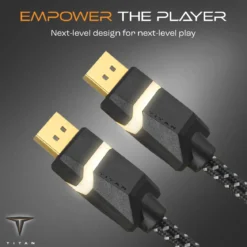 Titan 2.1 LED DisplayPort Cable, 6ft.