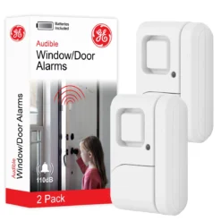 UltraPro Battery-Operated Magnetic Window Alarm, 2 pack