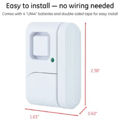 UltraPro Battery-Operated Magnetic Window Alarm, 2 pack
