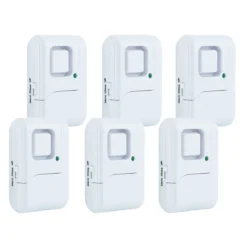 UltraPro Battery-Operated Magnetic Window Alarm 6 pack