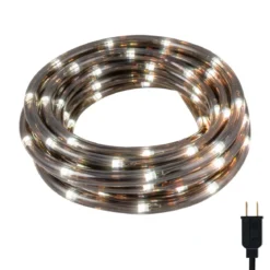 UltraPro Escape Indoor/Outdoor LED Rope Light, 16ft., Warm White, Black