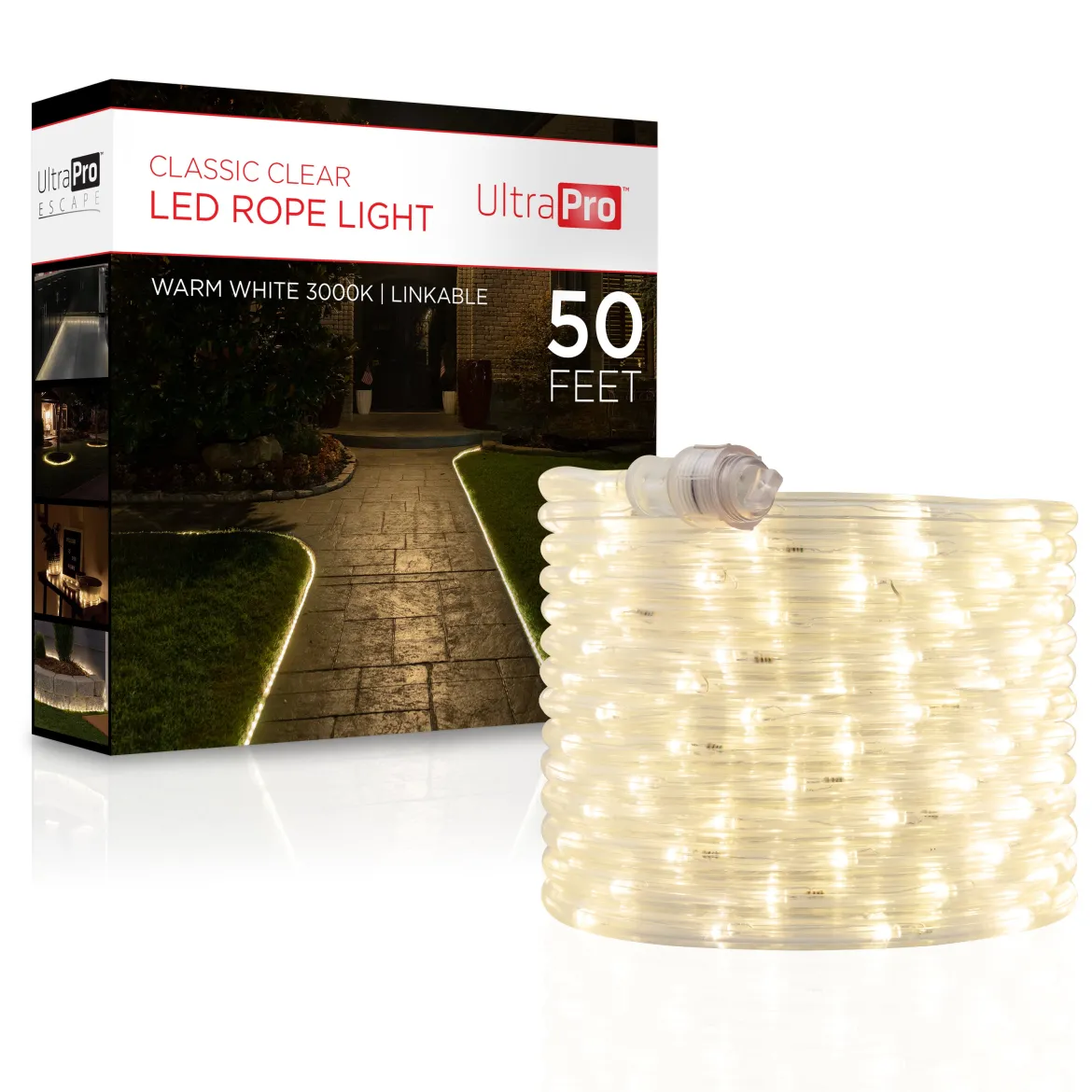 UltraPro Escape LED Rope Light, 50ft