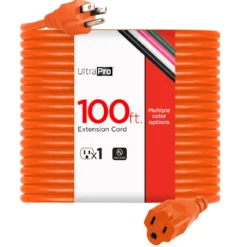 UltraPro 100ft. Outdoor Extension Cord, Orange