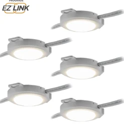 Ultra ProGrade EZLink LED Puck Lights, 5pk