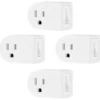 UltraPro Grounded ON/OFF Power Switch White, 4pk