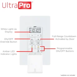 UltraPro 24-Hour Digital In-Wall Timer