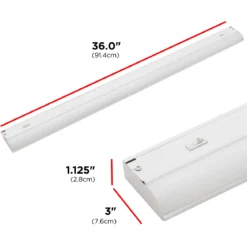 UltraPro 36in. Direct Wire LED Light Fixture with White Select