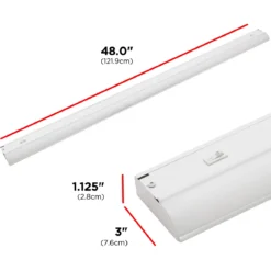 UltraPro 48in Direct Wire LED Light Fixture with White White