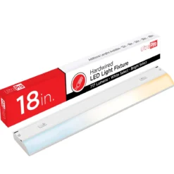 UltraPro 18in. Direct Wire LED Light Fixture, White