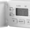 UltraPro Indoor Plug-In 1-Outlet Digital Timer with Cloth Door, White
