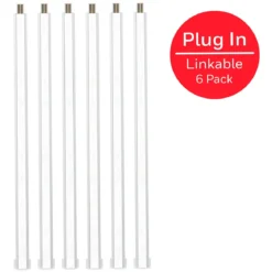 UltraPro 10in. Linkable LED Bright Strips, 6 Pack