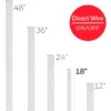 UltraPro18in. On/Off Direct Wire LED Light Fixture
