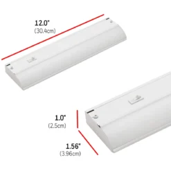 UltraPro 12in. On/Off Direct Wire LED Light Fixture