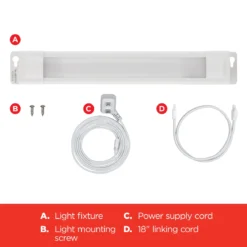 UltraPro LED Plug-in Light Fixture, 12in.