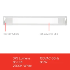 UltraPro LED Plug-in Light Fixture, 12in.