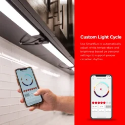 UltraPro LED Wi-Fi Smart Light Fixture, Color Changing, 24in.