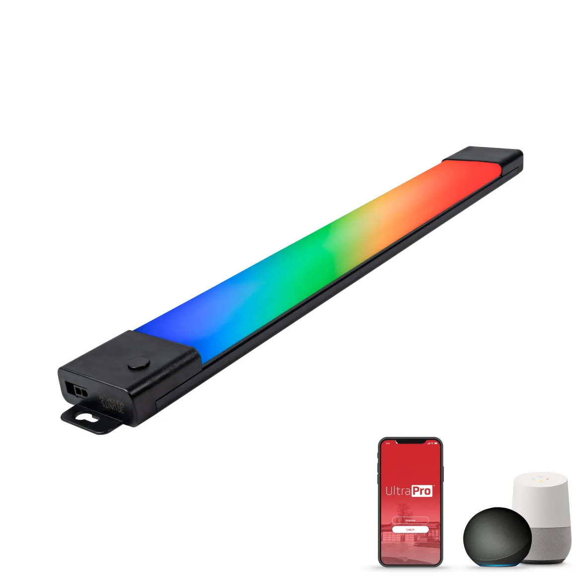 UltraPro LED Wi-Fi Smart Light Fixture, Color Changing, 18in.