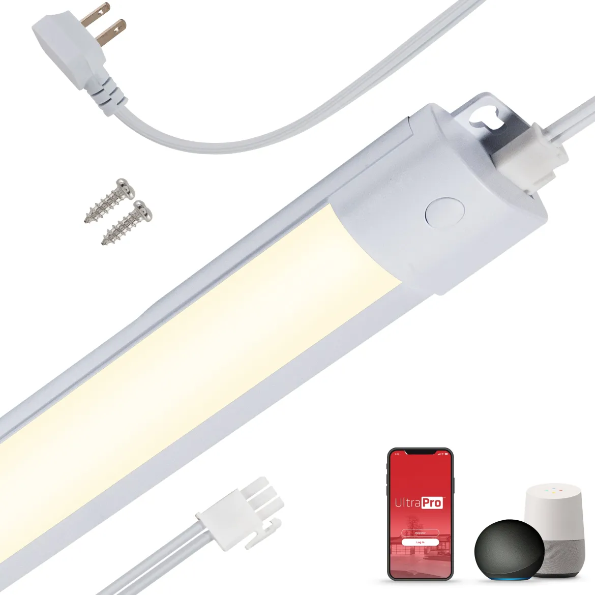 UltraPro LED Wi-Fi Smart Light Fixture, 18in.