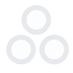 UltraPro Linkable Recessed Puck Lights, 3 pk
