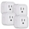 UltraPro Plug-In Mini WiFi Smart Switch, 4 Pack, White