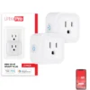 UltraPro Plug-In Mini WiFi Smart Switch, 2 Pack, White