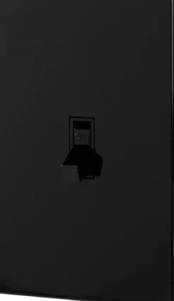 UltraPro Screwless Toggle Switch Wallplate, Black